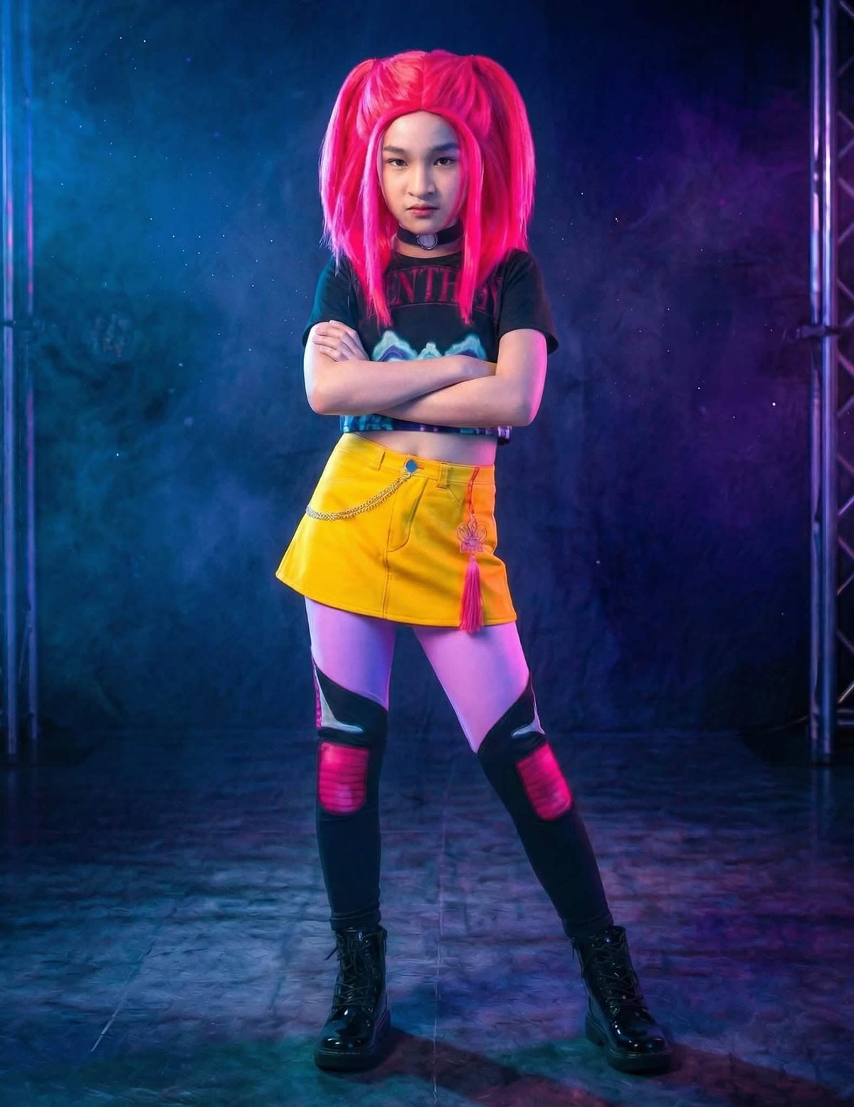 Групова костюмована визия Huntrix™ Kpop Demon Hunter™ за деца