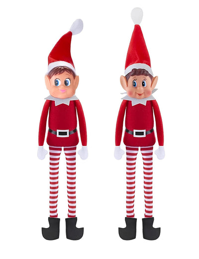 Коледно дуо на пакостливи елфи Elvie и Elfie