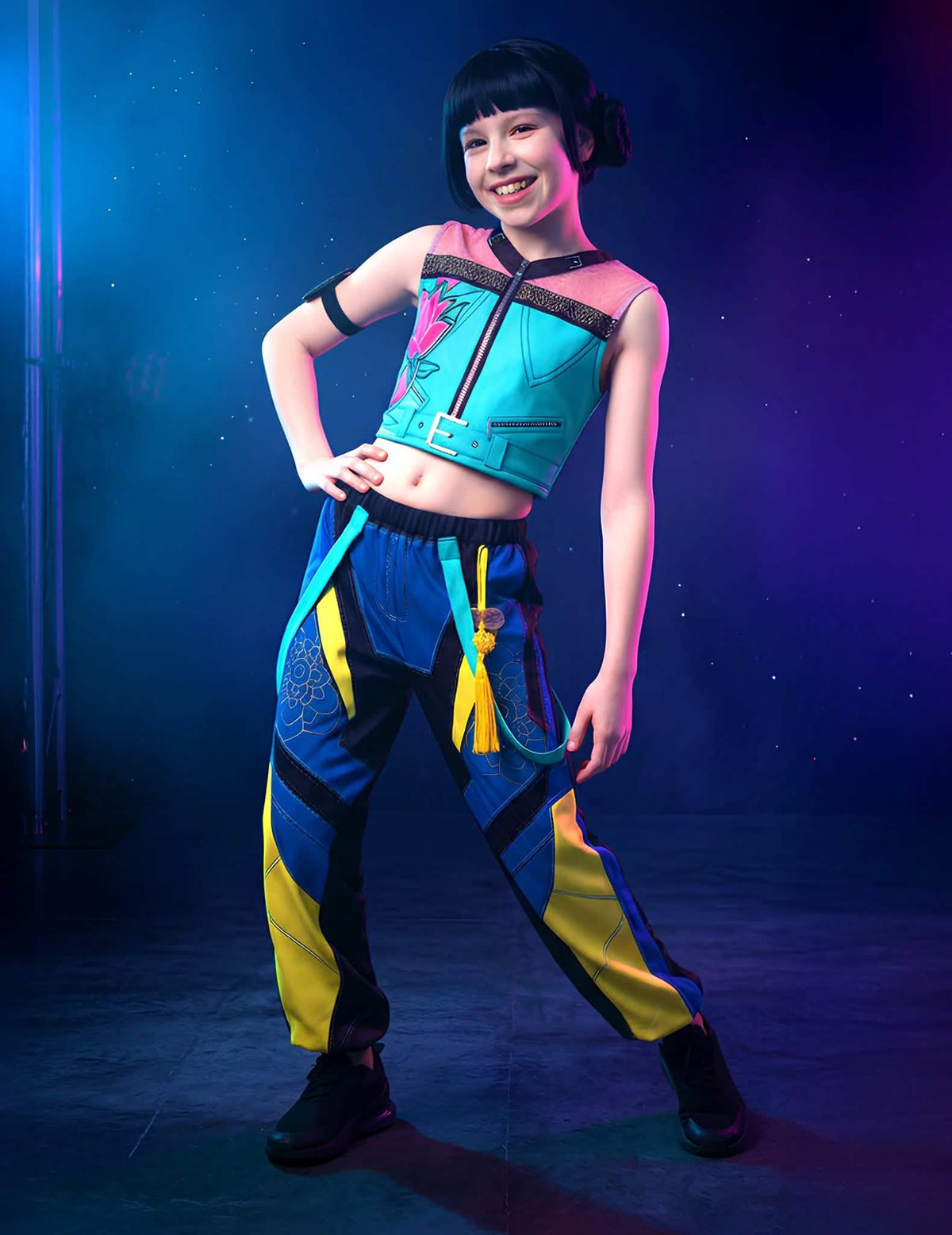 Групова костюмована визия Huntrix™ Kpop Demon Hunter™ за деца