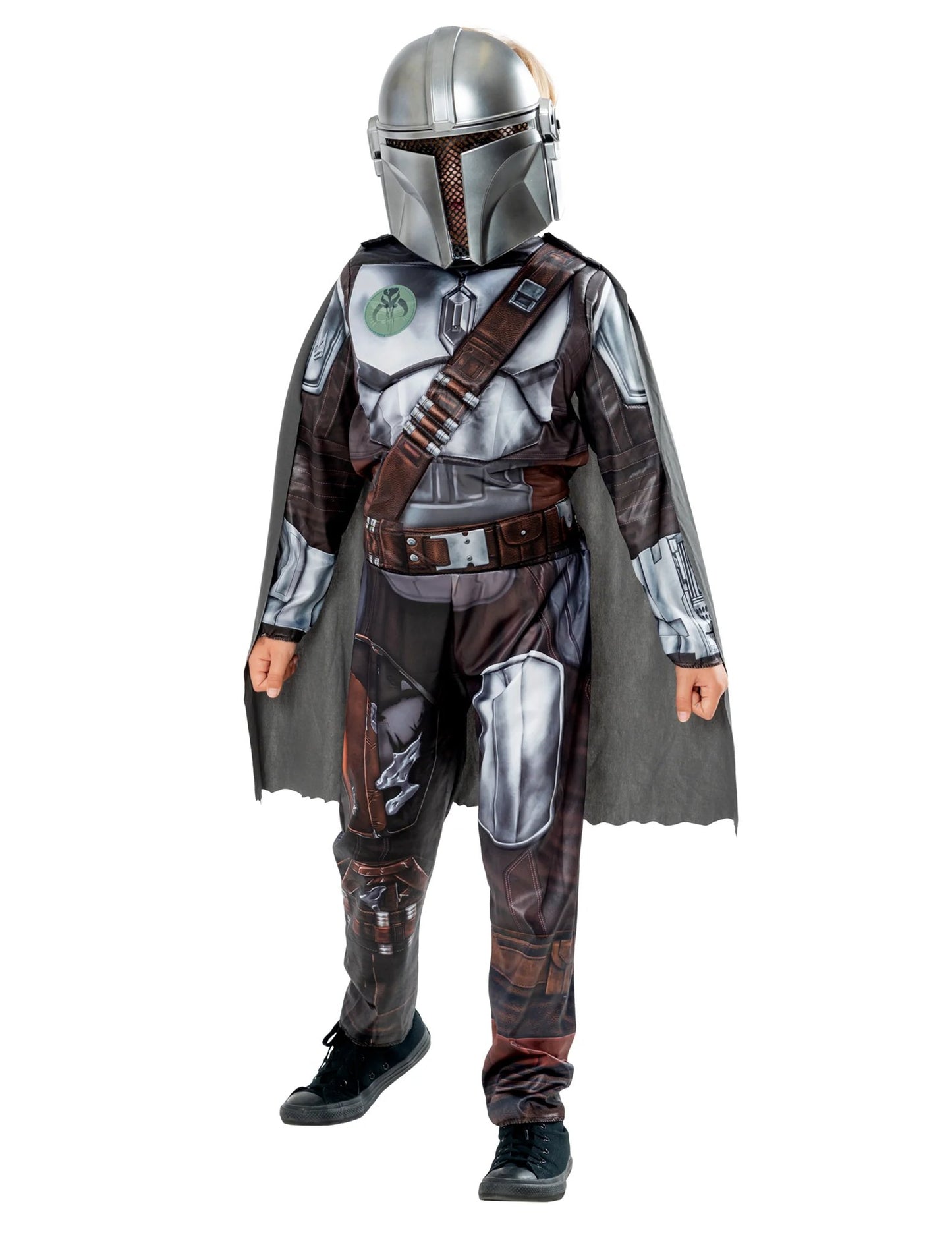 Déguisement de couple The Mandalorian et bébé Yoda™ Star Wars™ enfants