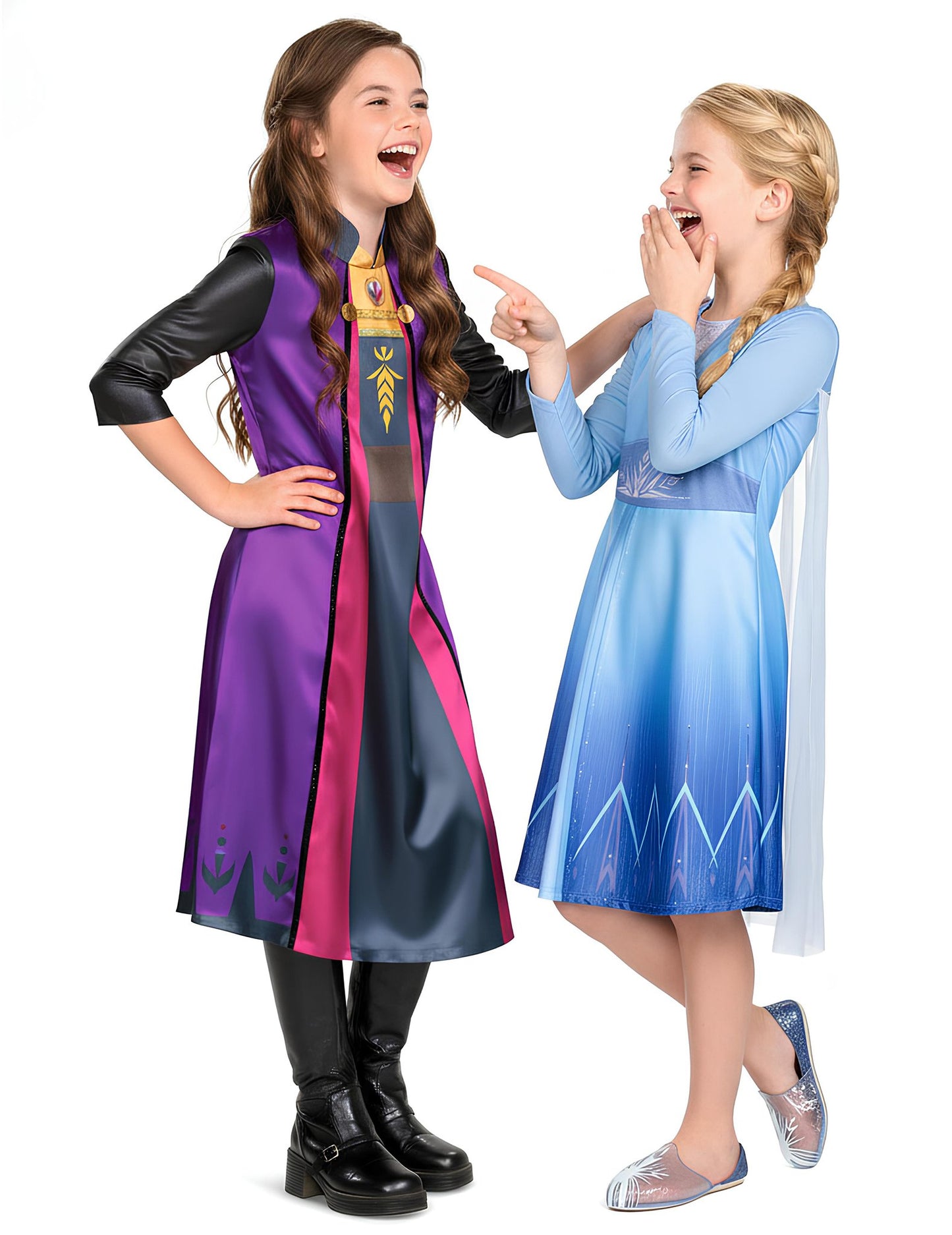 Детски костюм за двойка Елза и Анна от Frozen™