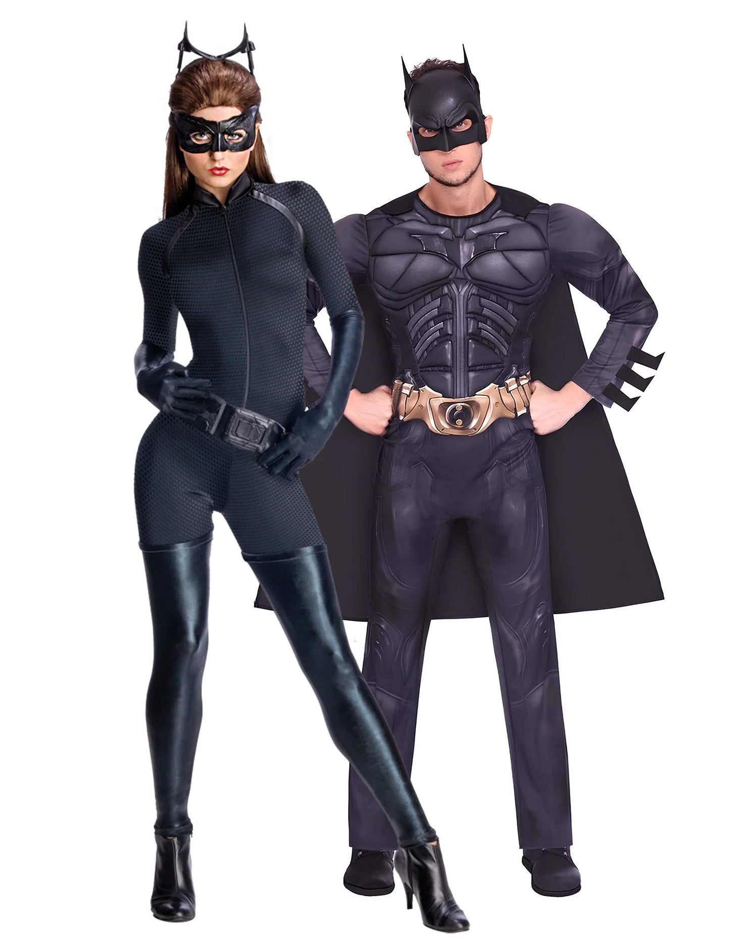 Déguisement de couple Batman™ et Catwoman™ adulte