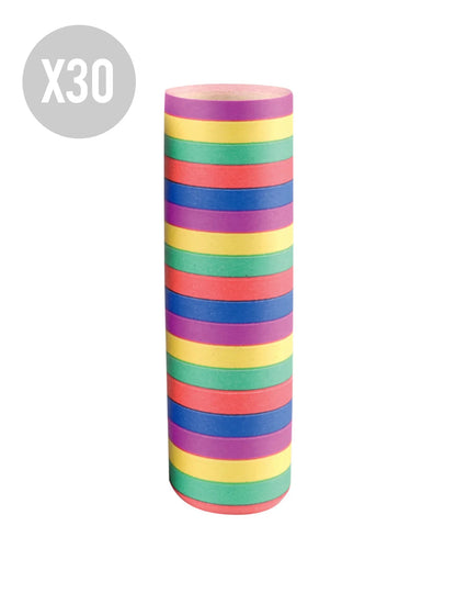 30 rouleaux serpentins 4 m