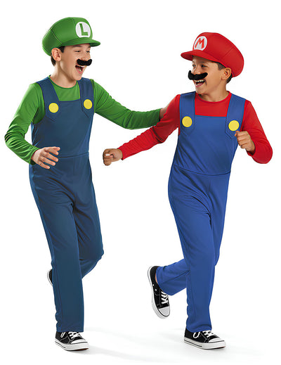 Детски костюм за двойка Mario™ и Luigi™