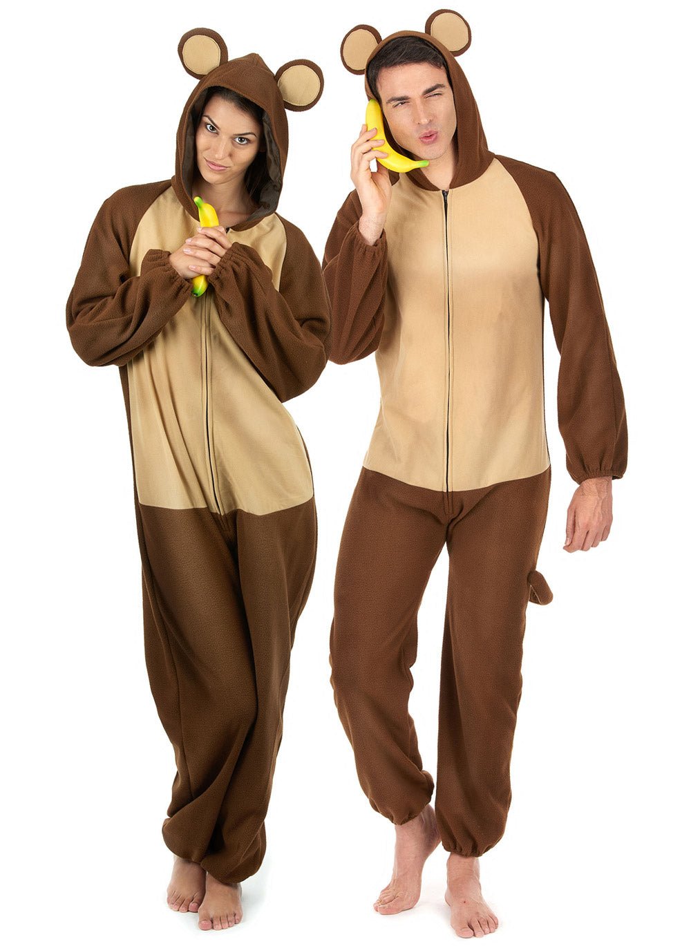 Déguisement de couple singe