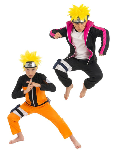 Детски костюми за двойка Naruto™ и Boruto™