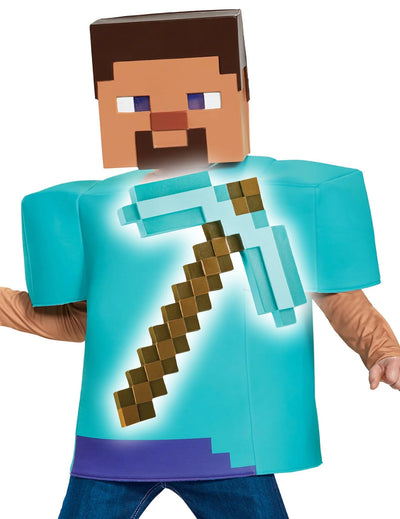 Комплект за костюм Steve и кирка Minecraft™ за деца