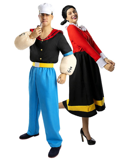 Костюм за двойка Popeye™ и Olive™ за възрастни