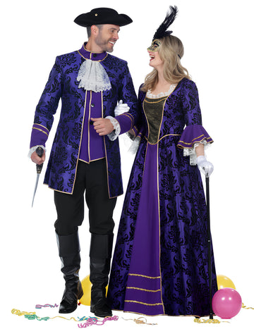 Бароков костюм за маркиз за възрастни