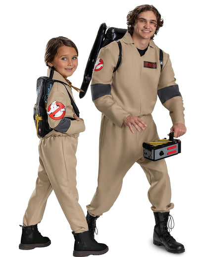 Костюм за двойка Ловец Ghosbusters™ родител и дете