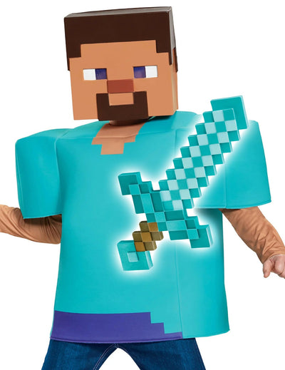 Комплект за маскиране на Стив и меч Minecraft™ за деца
