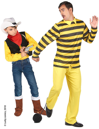 Костюм за двойка Dalton и Lucky Luke™ баща и син