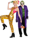 Двойка костюми Harley Quinn Birds of Prey™ и Joker The Dark Knight™ за Хелоуин за възрастни