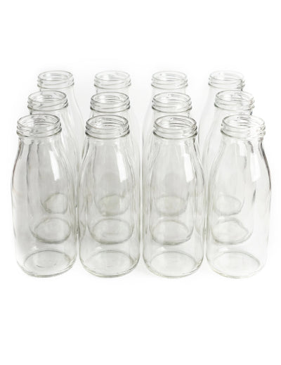 12 bouteilles en verre Candy bar