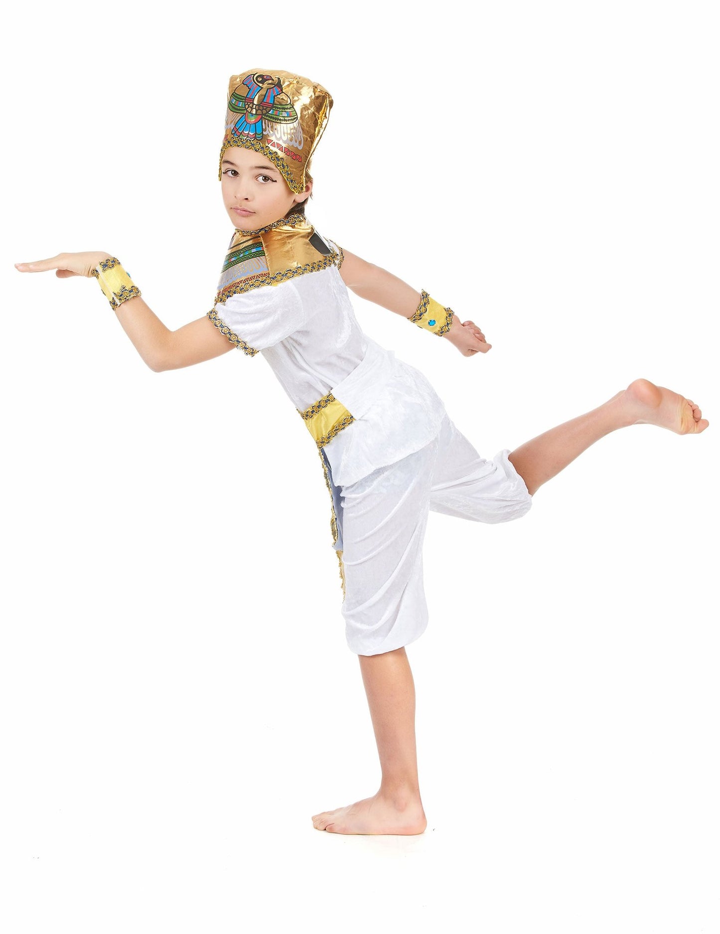 Déguisement de couple egyptien père et fils