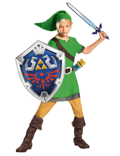 Kit déguisement Link Zelda™ bouclier et épée enfant