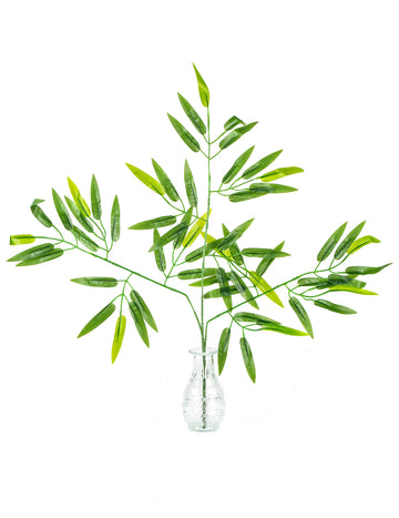 Бамбуково стъбло, 60 листа, 58 cm за тропическа декорация