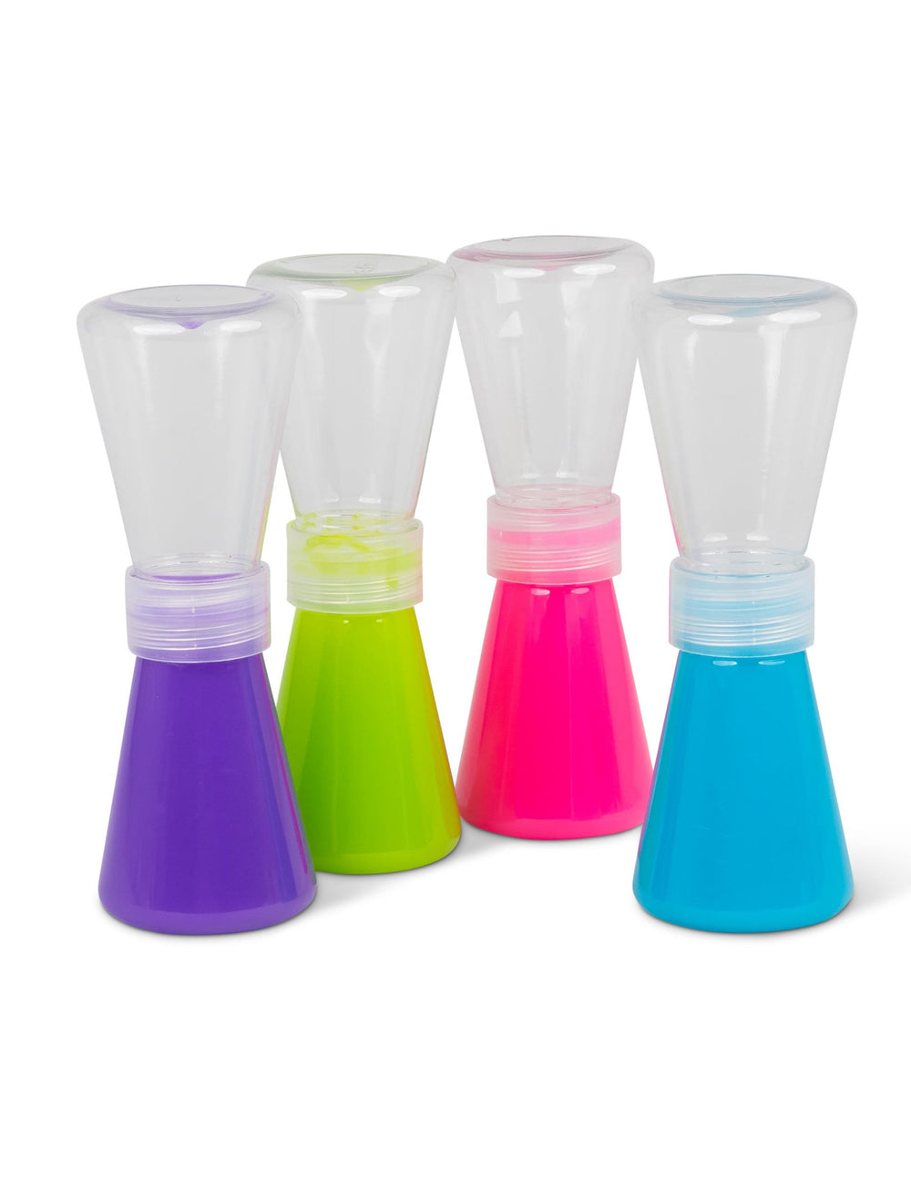 Vue d'ensemble des coloris du sablier slime fluide