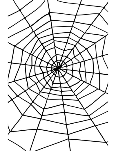 Toile d'araignée Halloween pour décoration noire