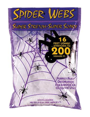 Висококачествена паяжина 60 г бяла