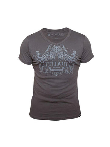 Tollwut Street Wear T-Shirt 'BLISS' кафяво 