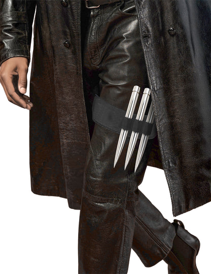 Лента за бедро с 3 сребърни кола 