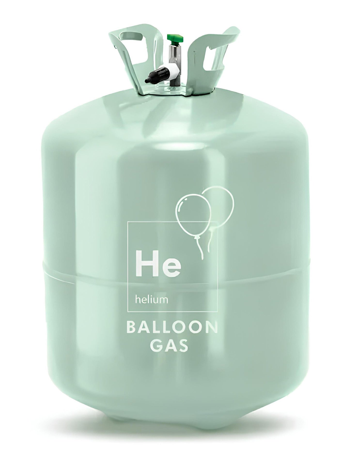 Много голяма бутилка хелиева за до 90 балона