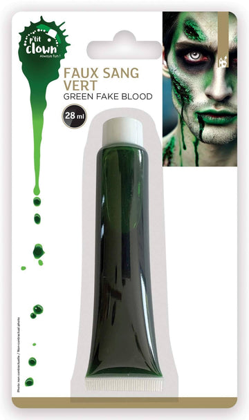 Тръба от зелена фалшива кръв 28 ml