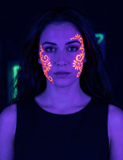 Оранжева UV тръба за грим