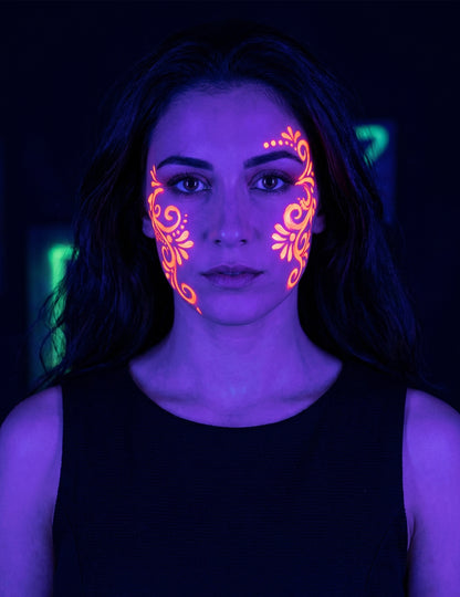 Оранжева UV тръба за грим