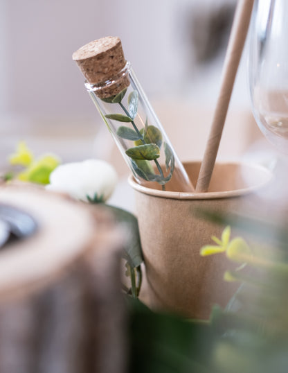 Стъклена епруветка 15 cm