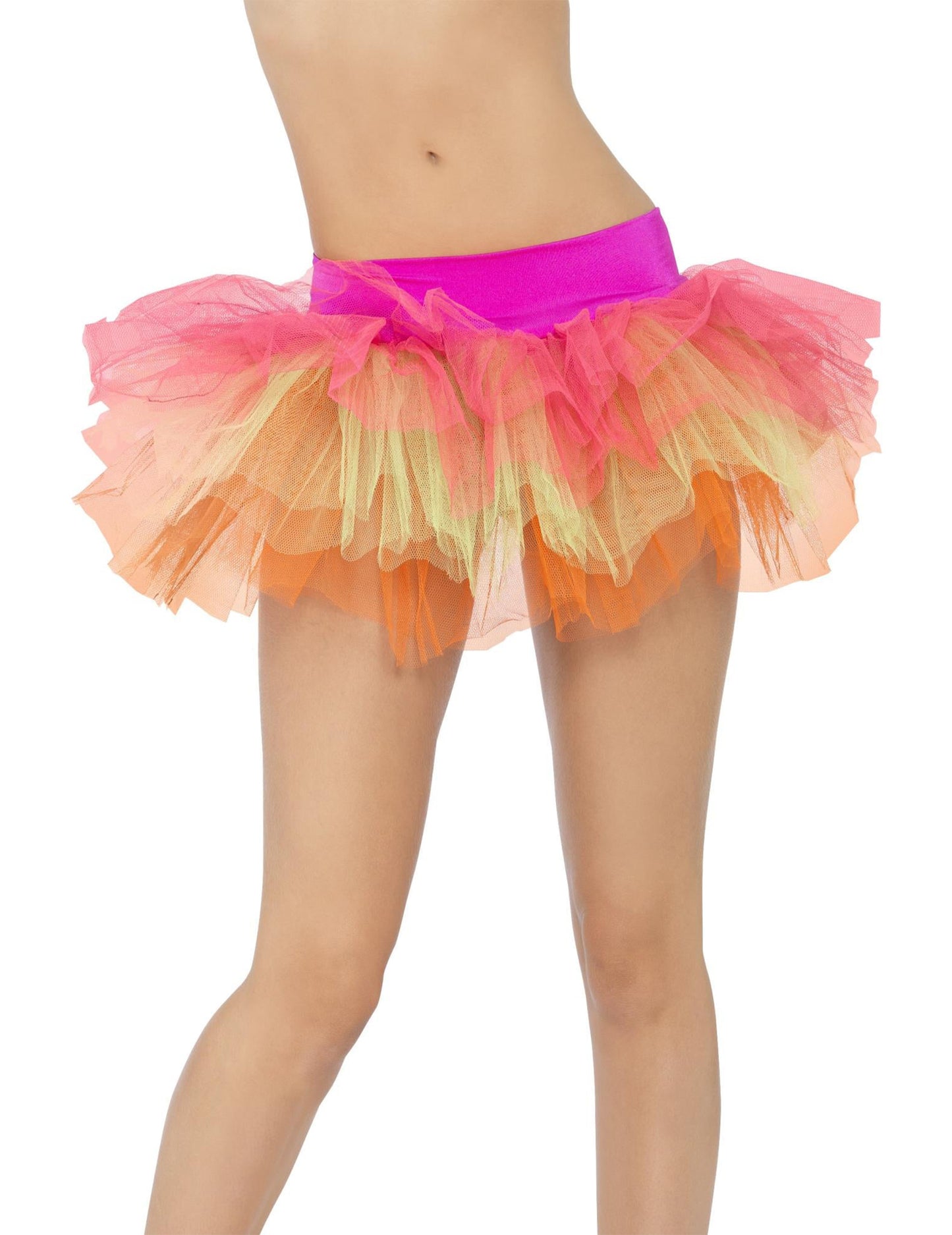 Fluo Multicolor Tutu на женската балерина