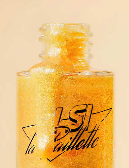 Златен ултралек аксесоар Si si la paillette 