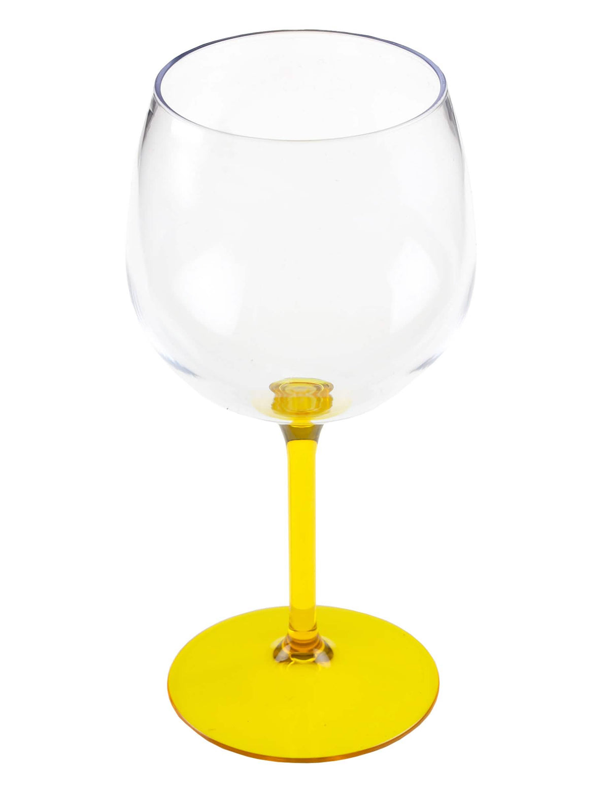 Жълта чаша тип балон за коктейл, 58,2 cl