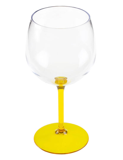 Жълта чаша тип балон за коктейл, 58,2 cl