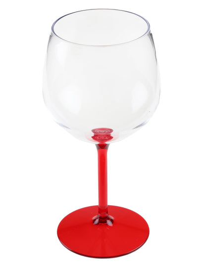 Червена коктейлна чаша тип балон 58,2 cl