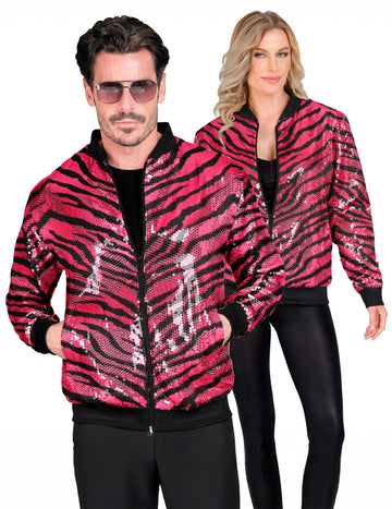 Яке за възрастни розови тигрови пайети