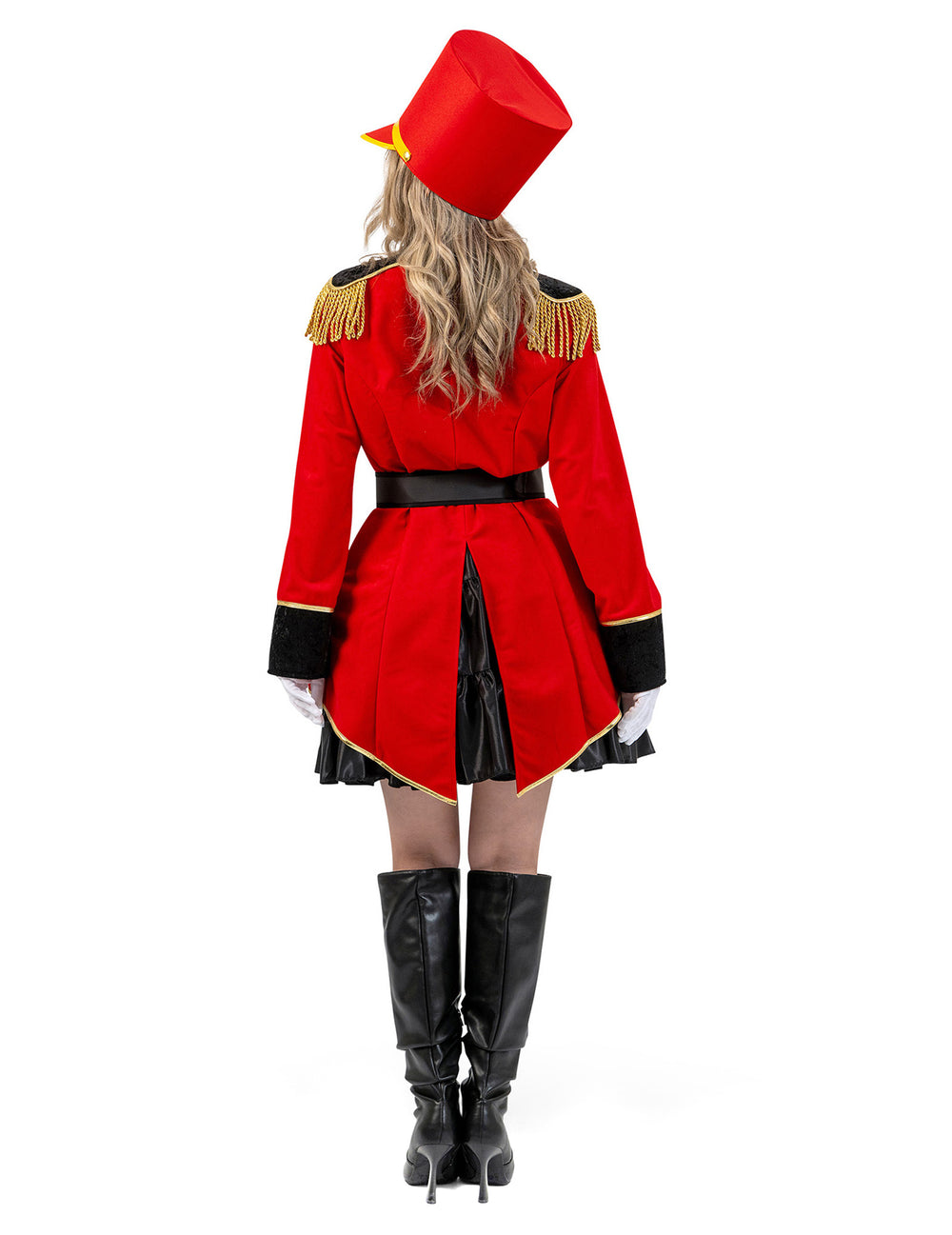 Vue de dos de la veste casse noisette pour femme