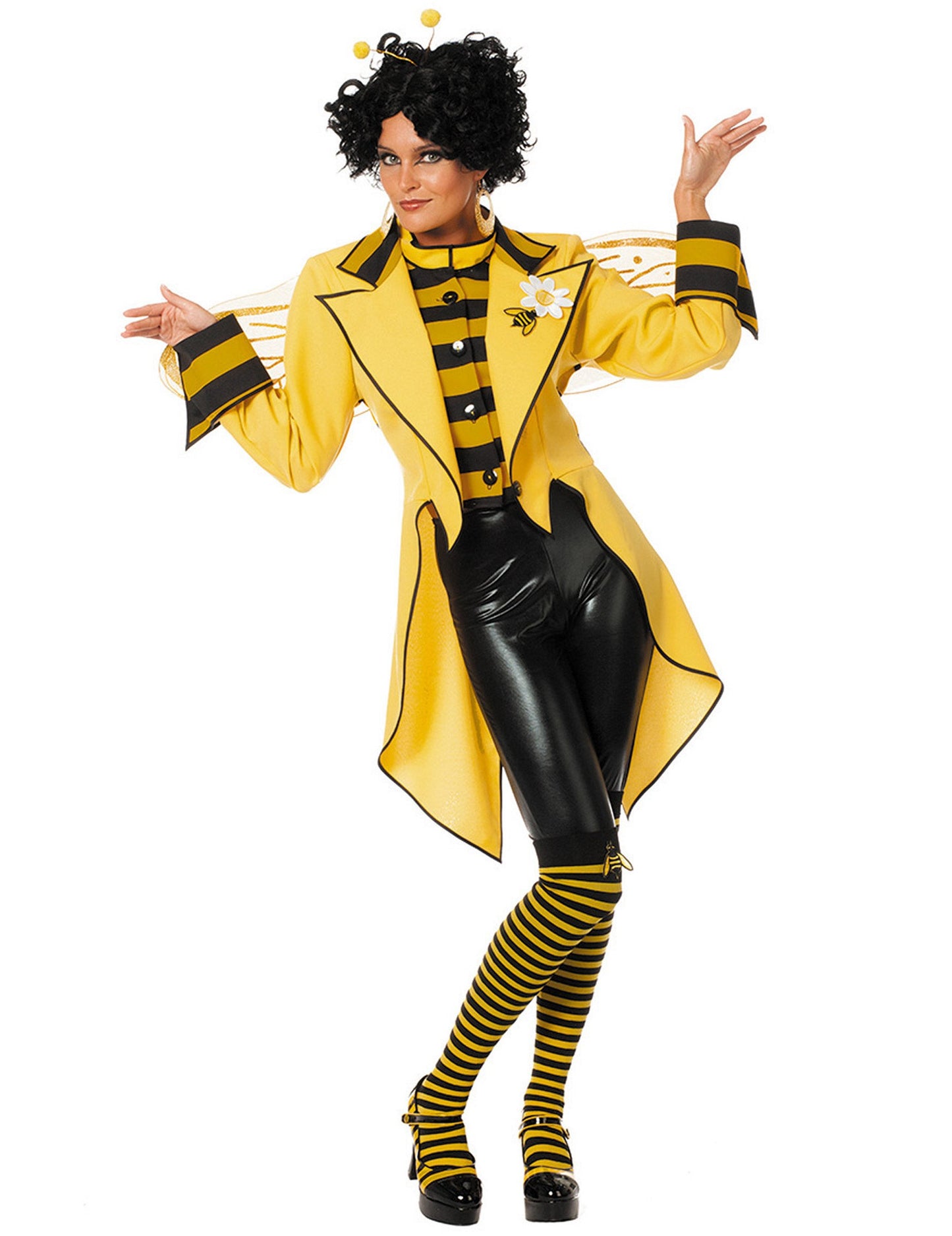 дамски фрак с пчелен принт