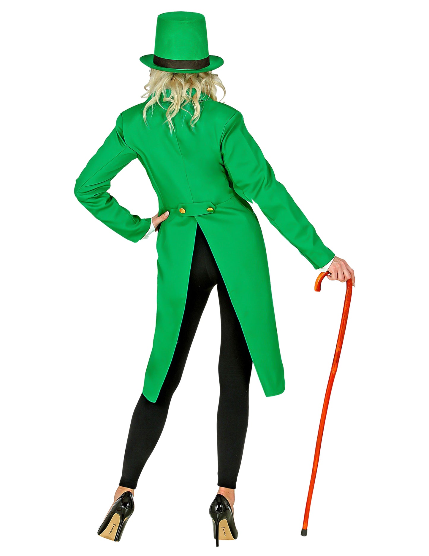 Зелен фрак за жени за Свети Патрик 