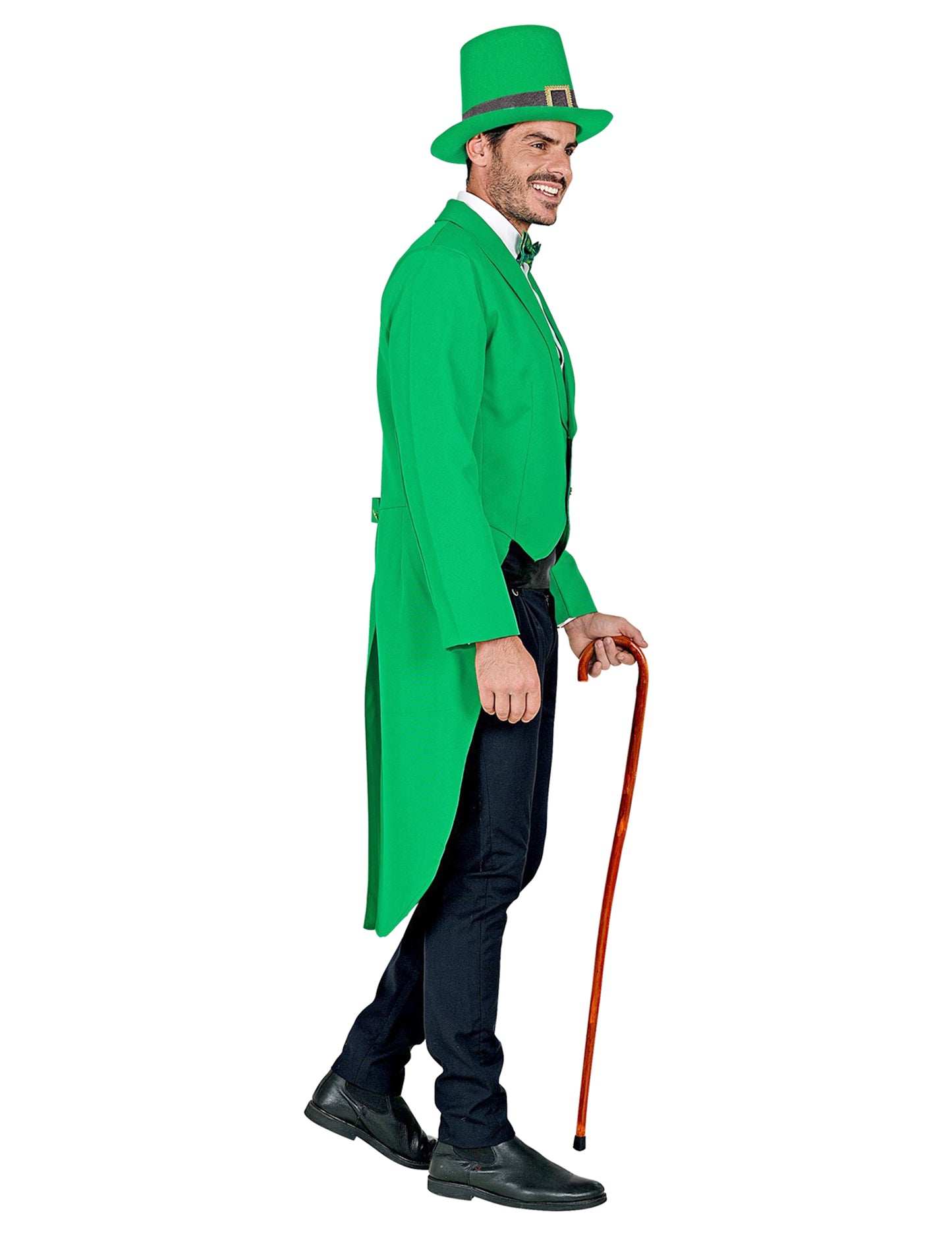 Зелено фраково сако за мъже за Свети Патрик 