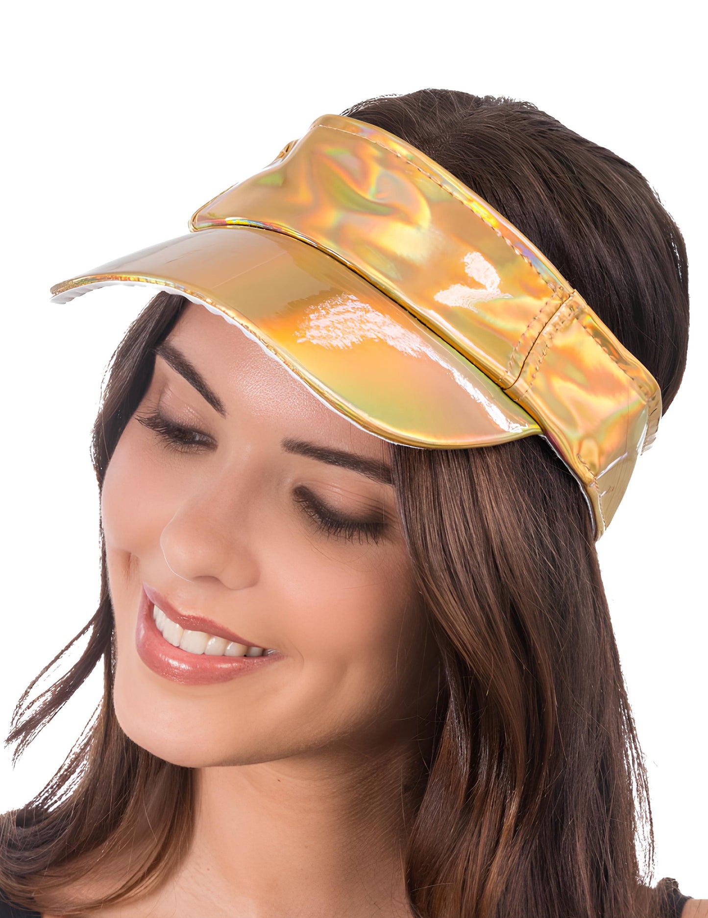 Златен ирисиращ визьор за възрастни 