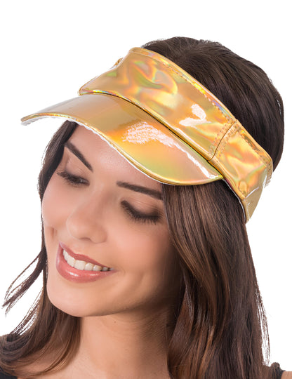 Златен ирисиращ визьор за възрастни 