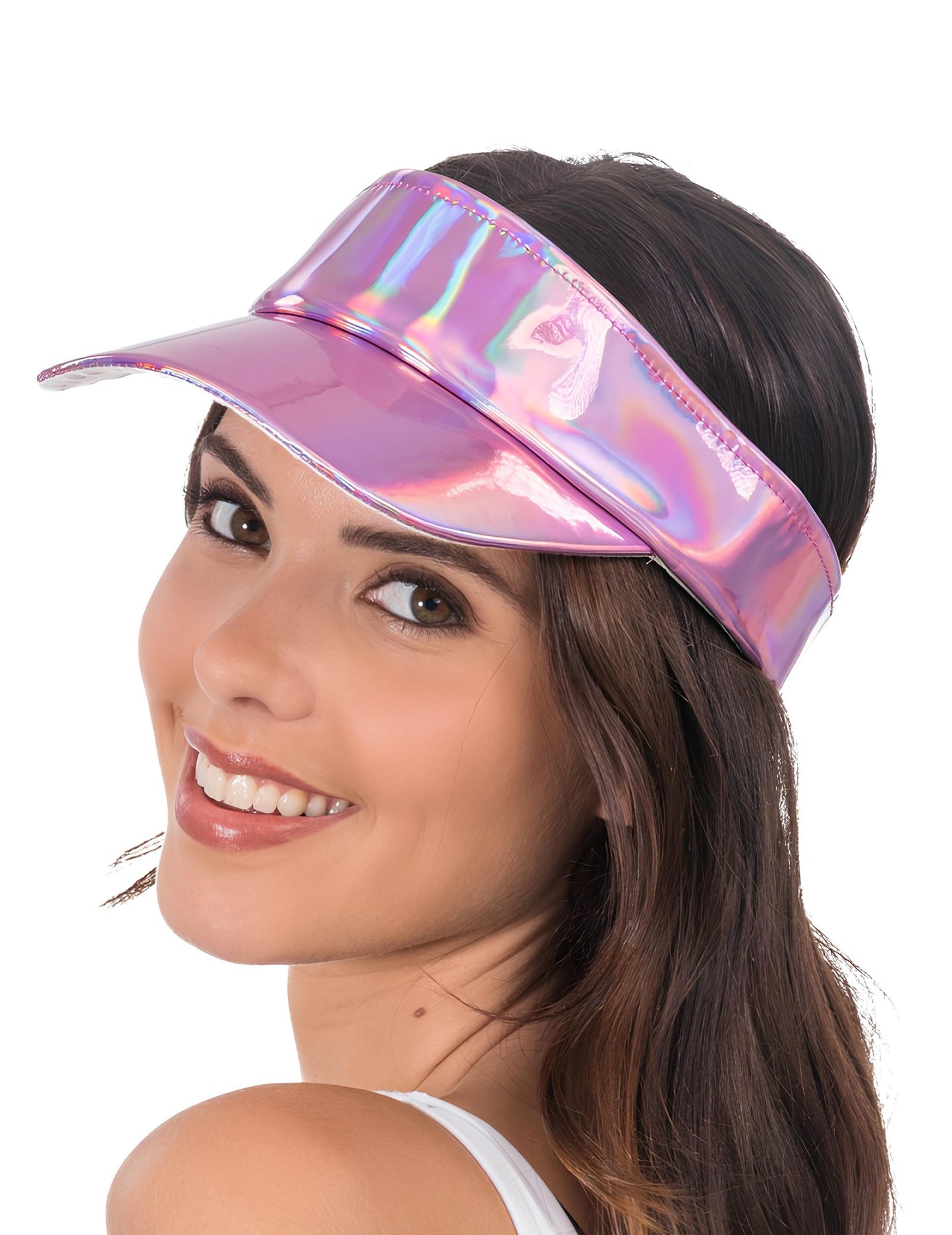 Розова ирисирана визьорка за възрастни 