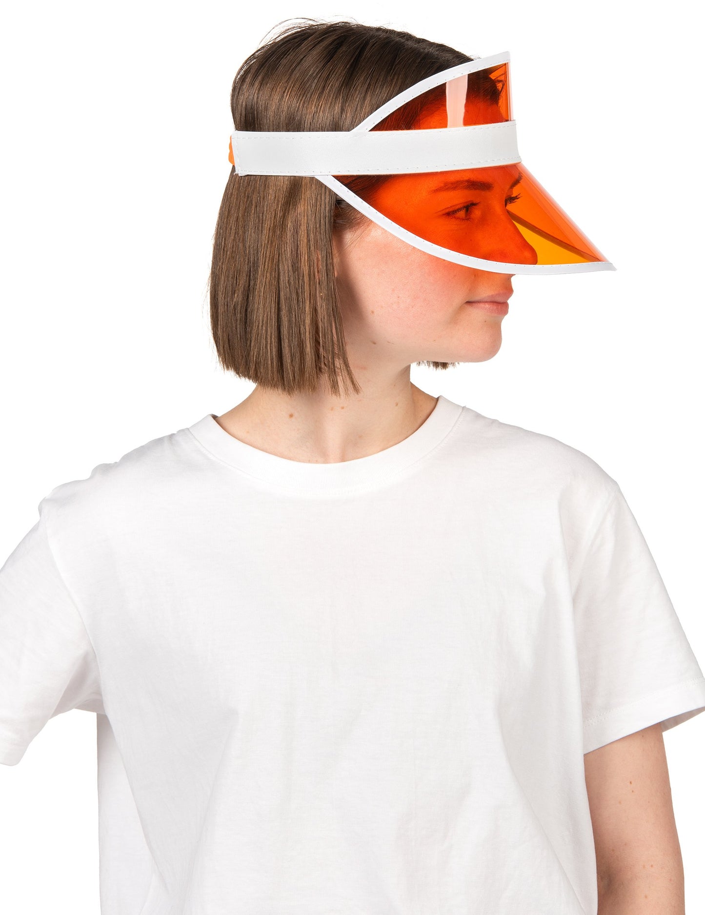 Оранжев възрастен покер играч